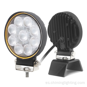 Otros accesorios de luz de automóvil camión desplegable 12V 24V 4 pulgadas LED redondos Luz 20W